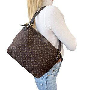 LOUIS VUITTON Vintage LV Monogram Idylle Ballade Shoulder Bag Brown [105095]